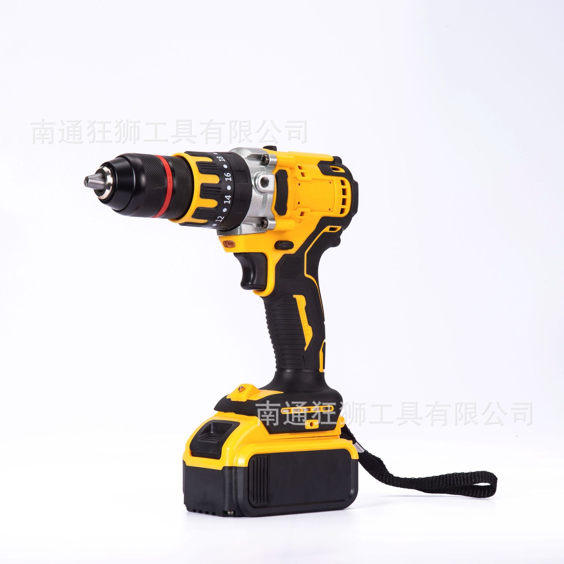 FUENTE Fábrica 21V taladro eléctrico de alta potencia 13MM taladro eléctrico sin escobillas multi-función hielo rompiendo taladro de impacto traje