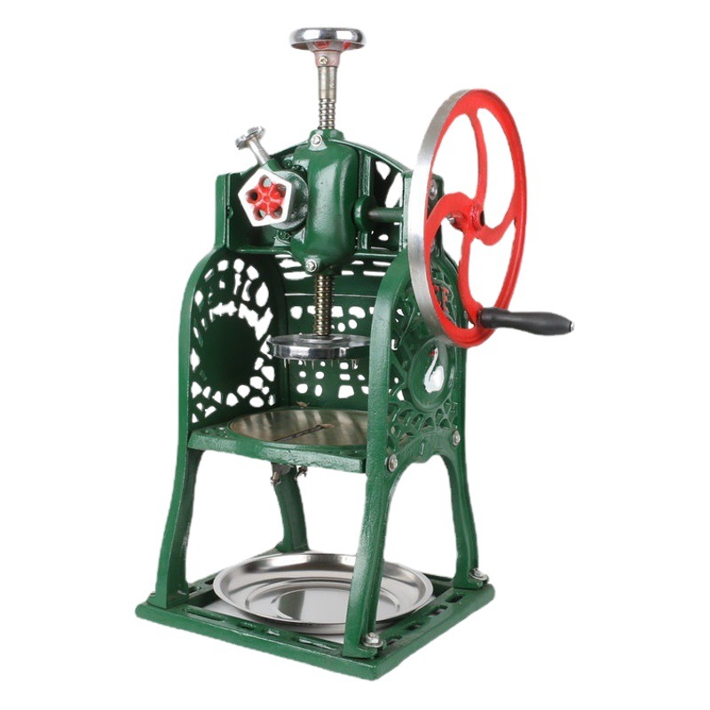 Factory wholesale household ice shaver copper plate snowflake cotton ice machine commercial hand ice shaver manual ice crusher liter