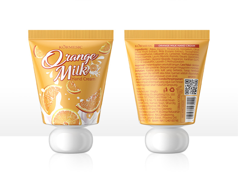 Crema mani al latte di frutta KORMESIC 30 g Crema mani idratante e nutriente_voghion.com