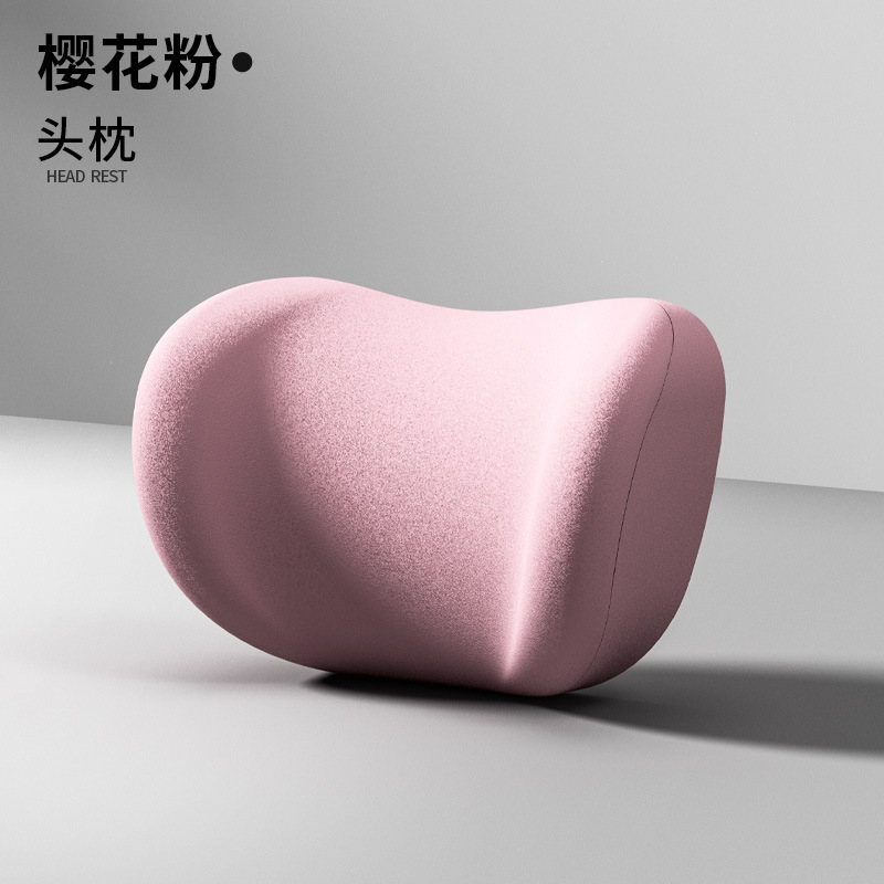 Car Headrest and Lumbar Support for Drivers, Memory Foam Support for Prolonged Sitting, Car Shoulder Pillow, Automotive Accessories