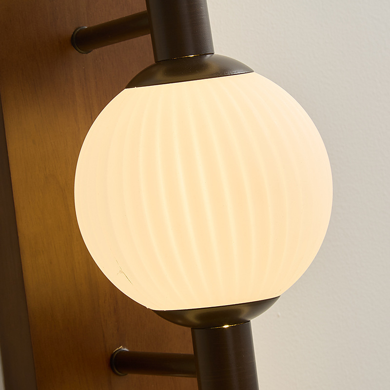 Moderno cliente creativo espectral de fondo calabaza nueva lámpara de cabeza medieval lámpara simple lámpara de cama antigua lámpara de pared