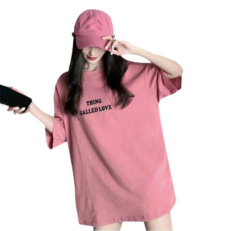 Camiseta de manga corta 2025, cuello redondo, top holgado para mujer, elegante, bonito, moderno, ropa sencilla, estilo veraniego, a la moda