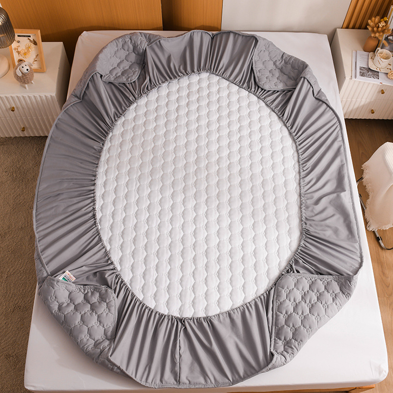 Class A maternal and infant grade waterproof raw cotton quilted sheet single piece Simmons mattress cover all-inclusive protective cover bed cover wholesale
