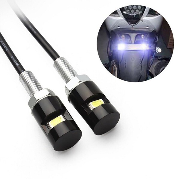 Auto LED license lamp 5630 1smd motorcycle LED license plate lamp…