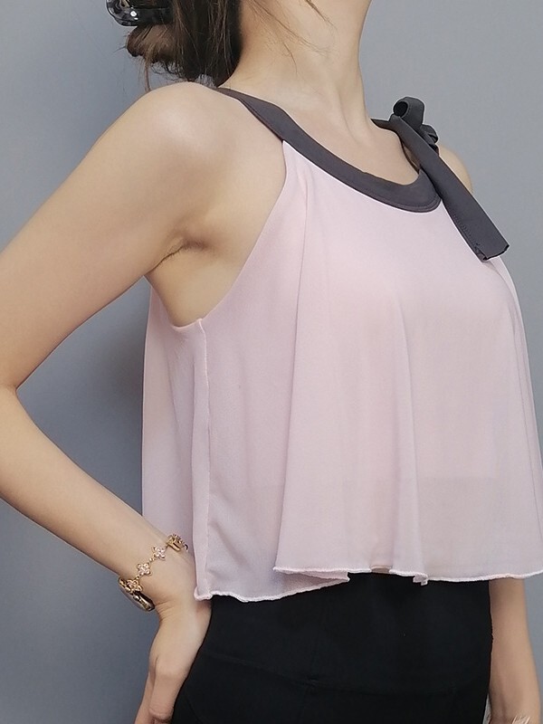 小众设计感轻薄网纱运动背心女防震跑步速干瑜伽服美背健身衣|undefined
