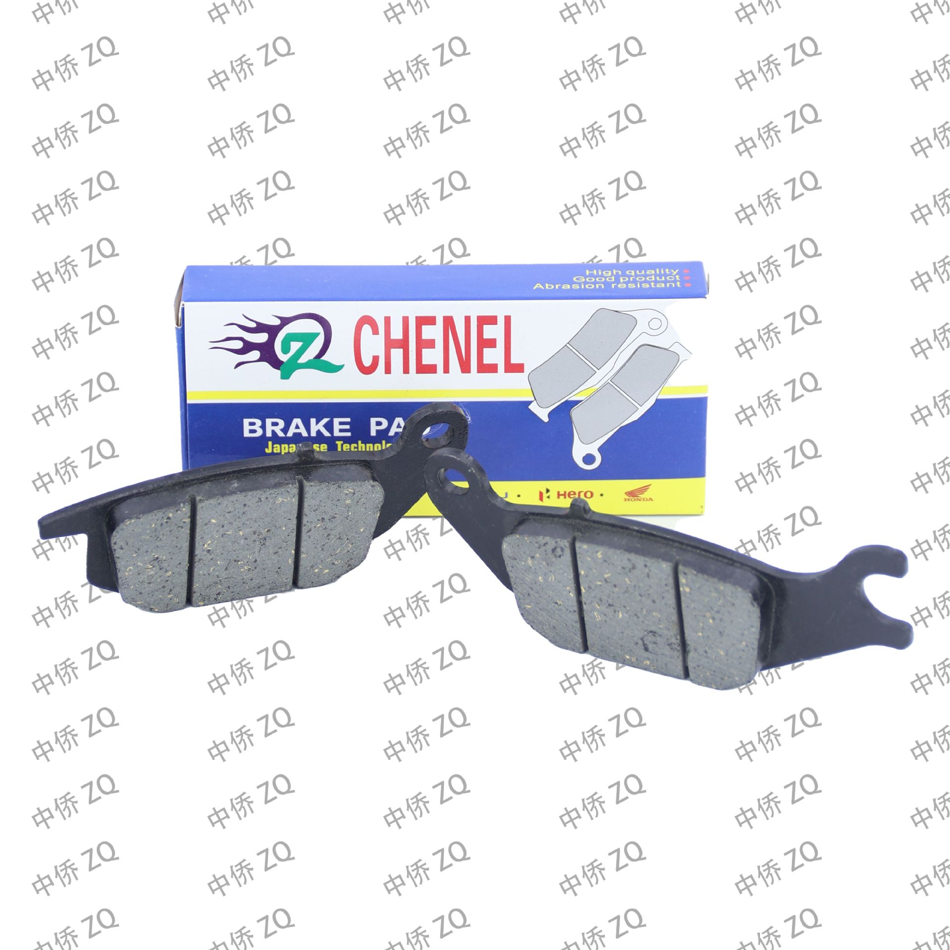 Zhongqiao Motorcycle Parts Manufacturer Supplies Motorcycle and Electric Vehicle Disc Brake Pads Lc135(R) Parts Wholesale