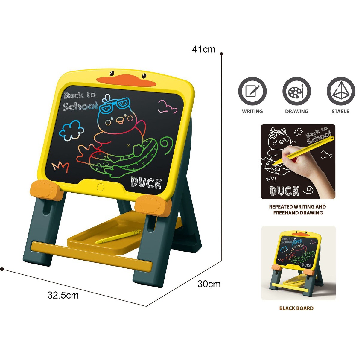 Transfronterizos niños electrónicos LCD tablero de escritura pintura tablero de dibujos animados coloridos dinosaurios tablero de escritura dibujo juguete