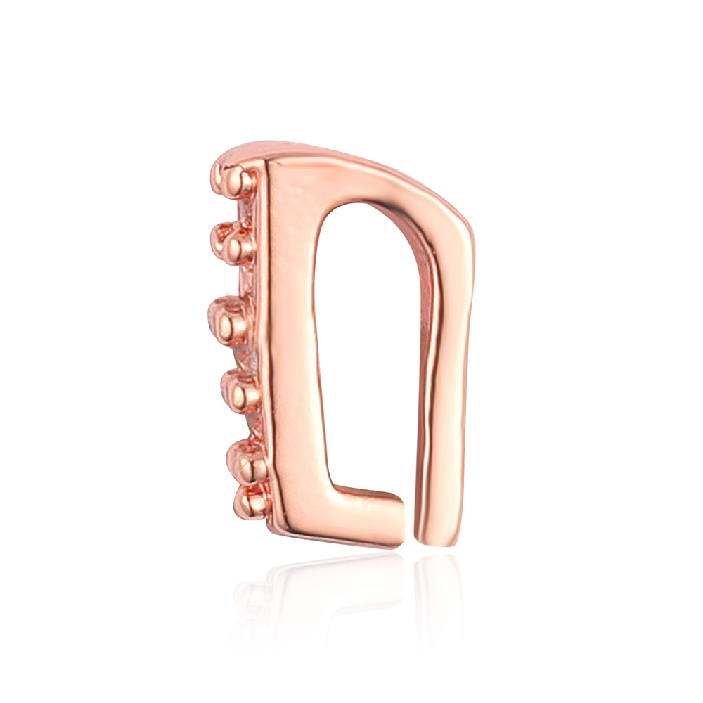 1 Piece Copper Zircon Geometric Jewelry Buckle Simple Style display picture 6