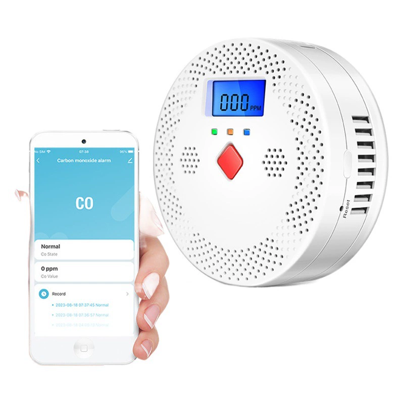 Граффити умный Wi-Fi детектор угарного газа CO детектор домашней безопасности сигнализация утечки газа