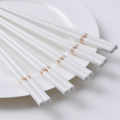 chopsticks household ceramics Healthy Moldy environmental protection ceramics clean non-slip Independent Manufactor One piece wholesale