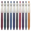 Japanese retro zebra, gel pen for elementary school students, wide color palette, 10 colors