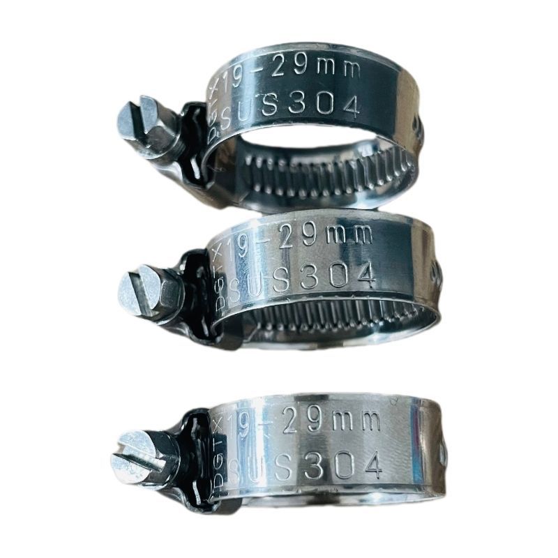 304德式喉箍强力油管卡箍管箍不锈钢喉箍抱箍带宽12mm 0.7加厚