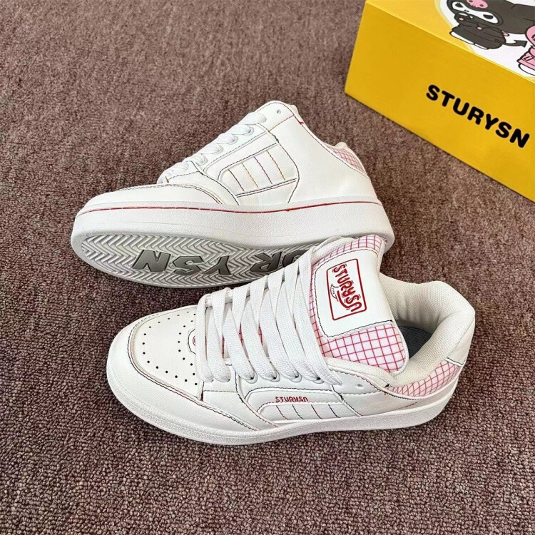 Korean Design Couple Bread Shoes for Women Ins Trend 2025 Autumn New Niche Versatile Casual Sneakers Korean Design Couple Bread Shoes for Women Ins Trend 2025 Autumn New Niche Versatile Casual Sneakers
