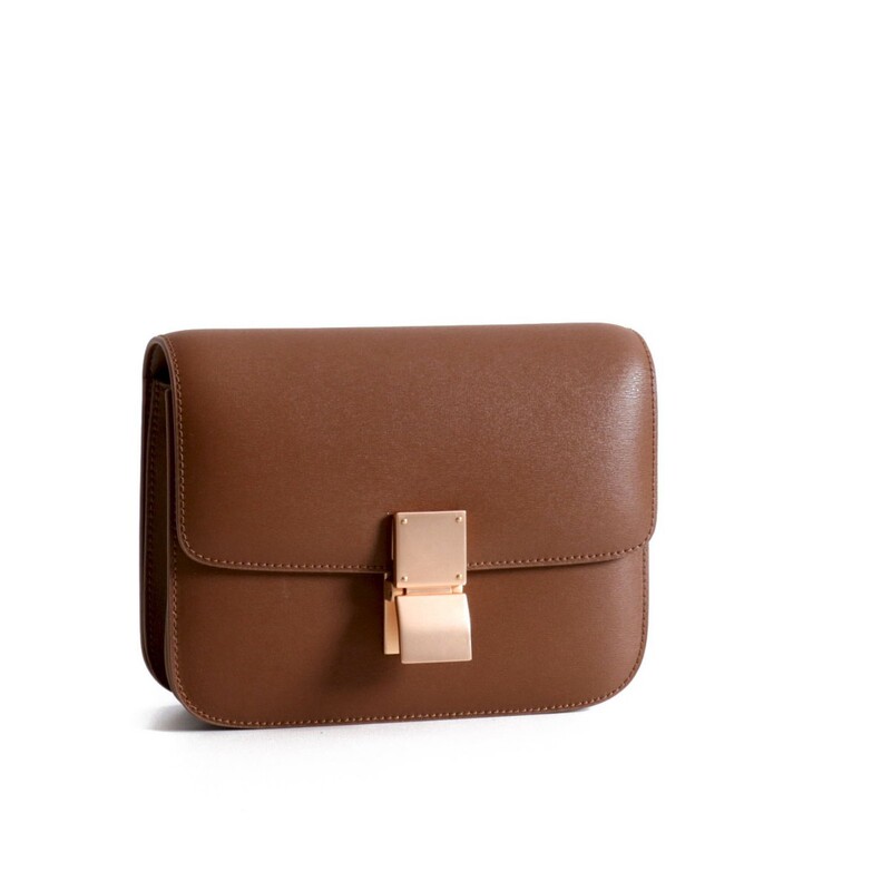 High-End Matte Gold Rose Gold Curved Hand-Rubbed Patterned Tofu Bag, Genuine Leather Women's Bag, Fashionable Female Flight Attendant Bag High-End Matte Gold Rose Gold Curved Hand-Rubbed Patterned Tofu Bag, Genuine Leather Women's Bag, Fashionable Female Flight Attendant Bag