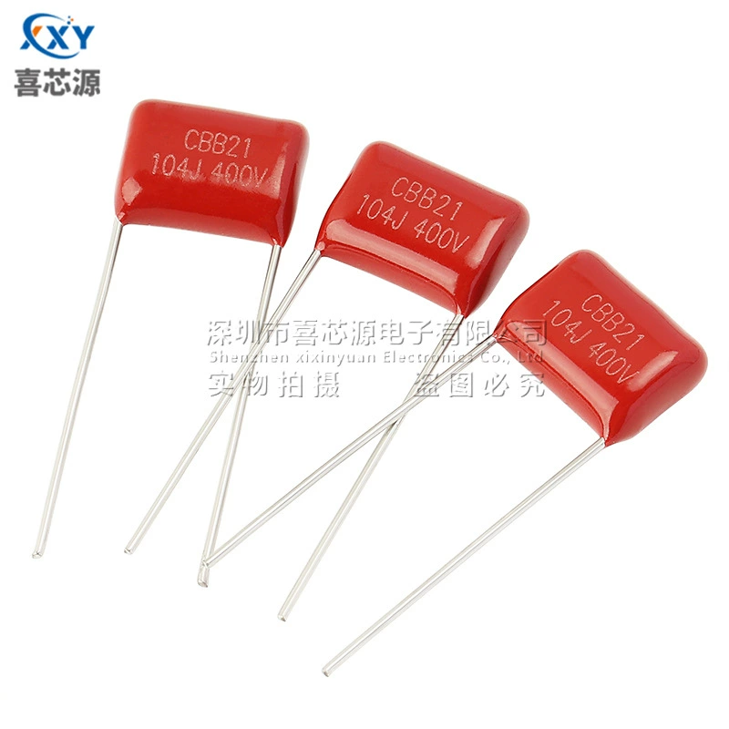 Конденсатор CBB22 400V104J расстояние ног 10 мм 0.1UF P10 100NF модуль вставка напрямую металл плёночный конденсатор