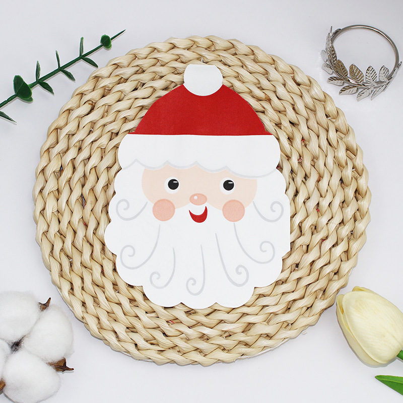 Servillas impresas hotel restaurante árbol de Navidad servillas domésticas sala de estar papel desechable fábrica directa