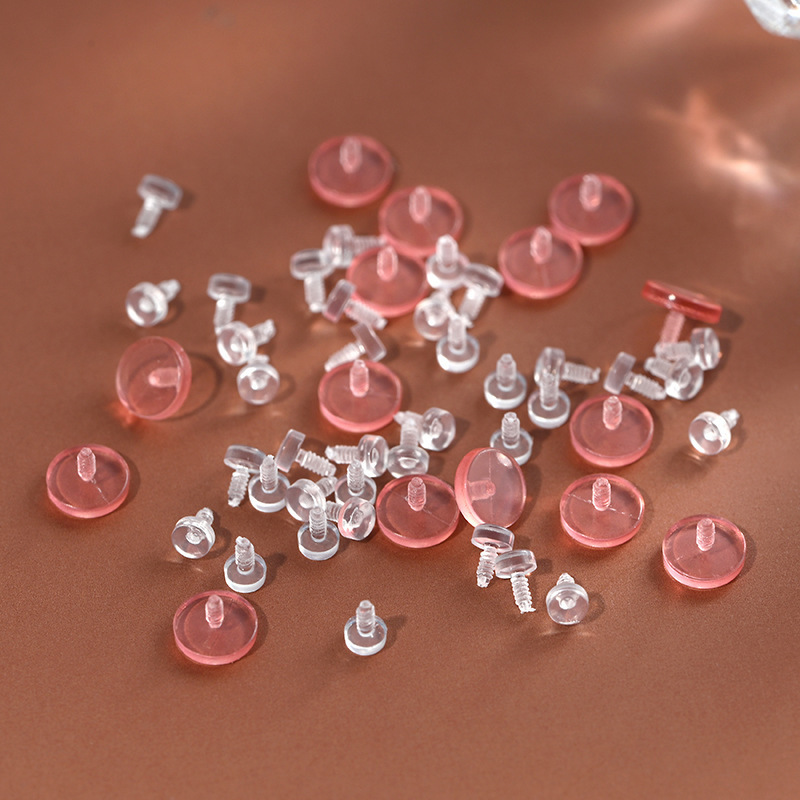 Titanium Alloy Ear Studs 2mm Skin-Colored Transparent Lip Studs with Invisible Internal Thread 0.9 Thread Ear Cartilage Piercing Jewelry Wholesale Titanium Alloy Ear Studs 2mm Skin-Colored Transparent Lip Studs with Invisible Internal Thread 0.9 Thread Ear Cartilage Piercing Jewelry Wholesale