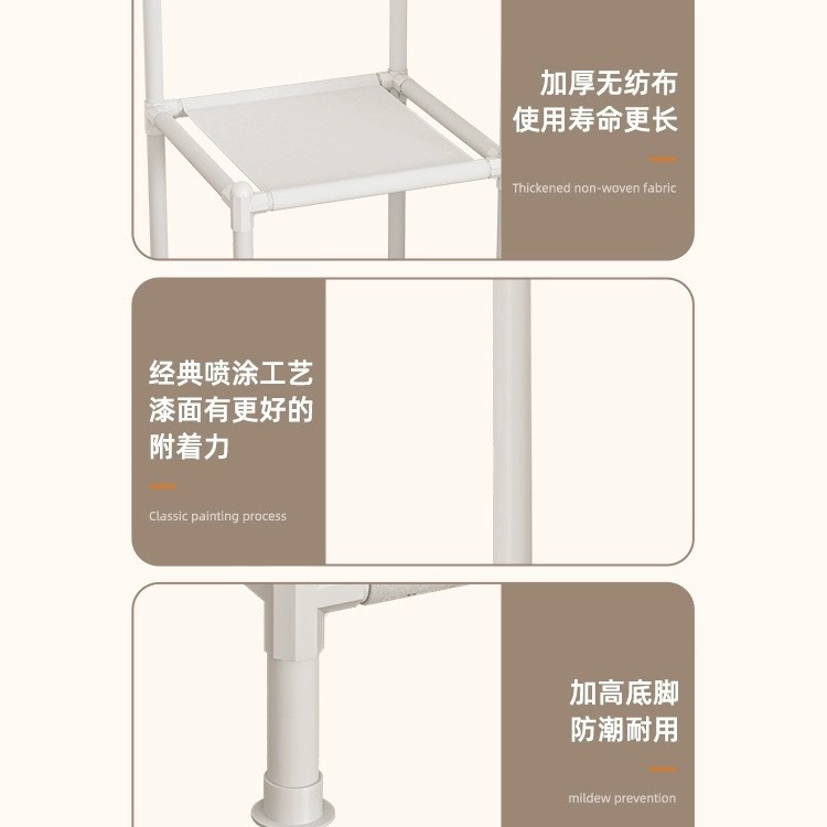 percha de ropa simple percha de esquina percha de sombrero para almacenar artefactos mágicos en el piso del dormitorio doméstico percha de almacenamiento multifuncional percha de secado interior