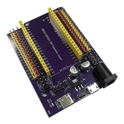ESP32S 38pin紫色扩展板 物联网开发 NodeMCU-32S Lua Wifi串口