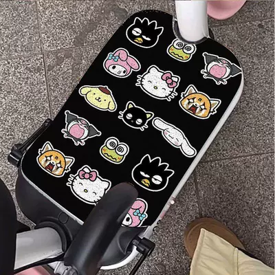 Electric Vehicle Foot Mats, Anti-Slip and, Avtomobil döşəmə paspasları - zx-kitty-foot-pad-05-3060-silk-circle-small-self-cutting