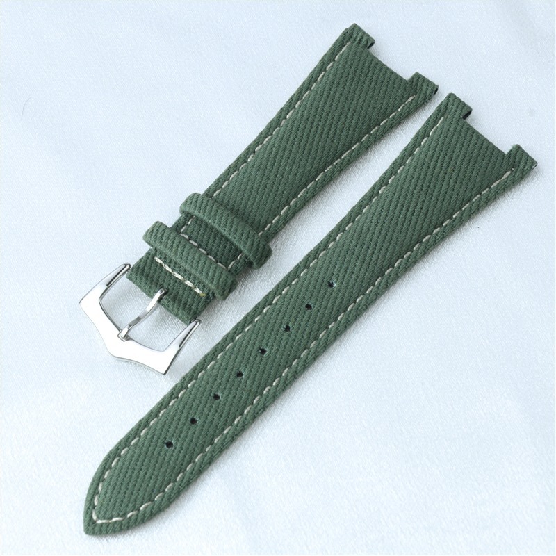Sustitución de PP Patek Philippe Nautilus Gyalon tela de cuero 5711 / 5712 correa de reloj muesca