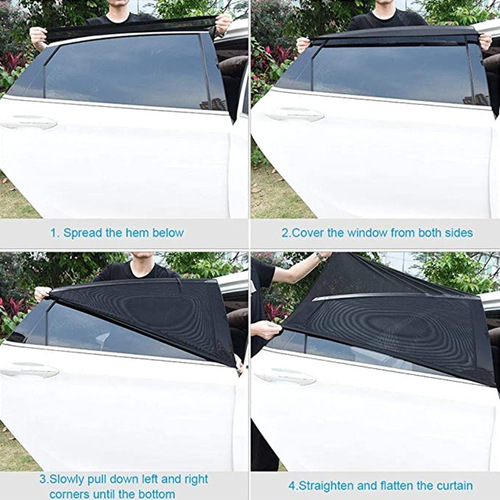 Car window screen, mosquito repellent, car curtain, car screen, car window cover, side window mosquito net, sunshade, universal type