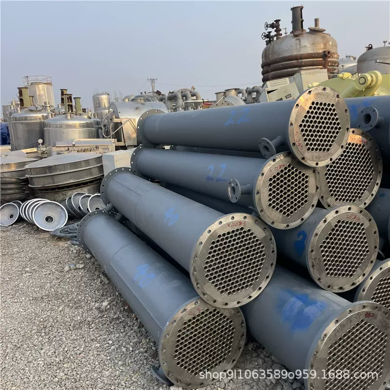 出售1-60平方不锈钢列管冷却器 列管式钛材工业降温冷凝器