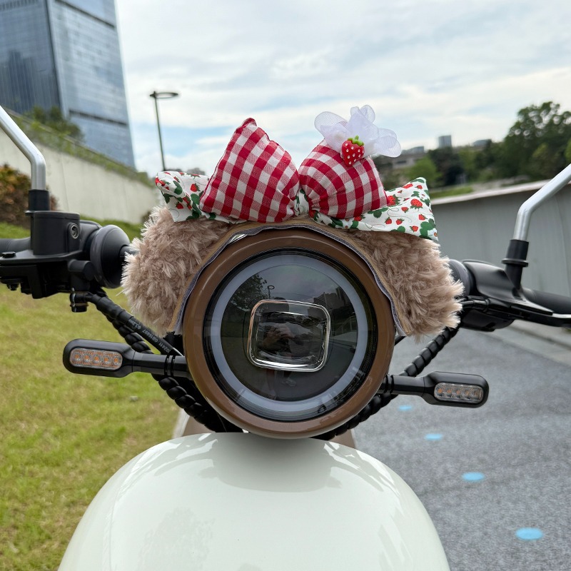No. 9 Electric Vehicle Decorative Accessories Cute Transformation No. 9 Yadi Emma Luna Battery Car Light Accessories