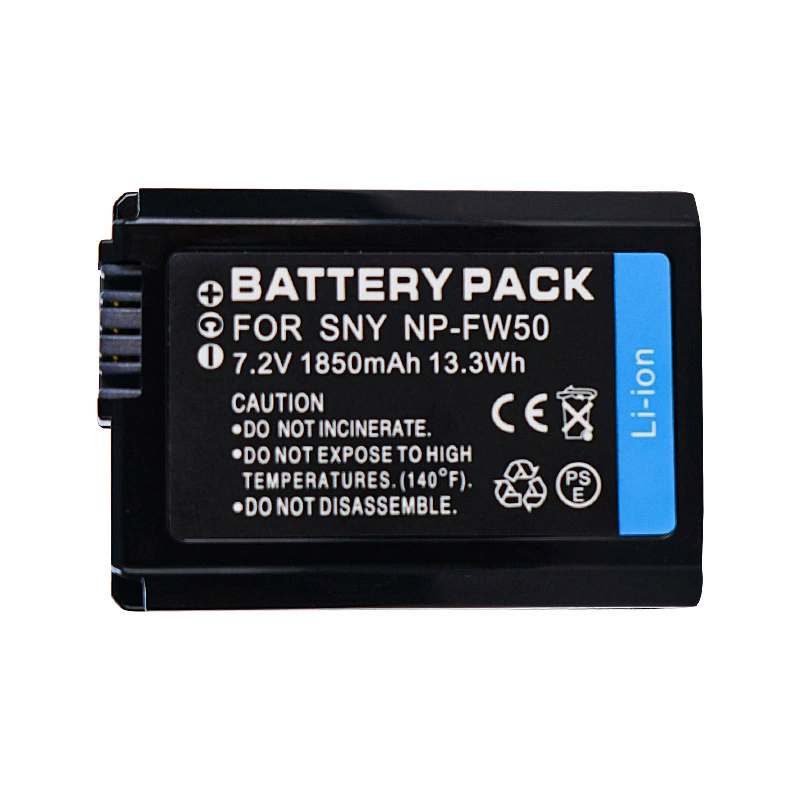 Батарея FW50 совместима с камерой Sony NP-FW50 a5000 NEX5T a33 a35 a55 NEX-C3