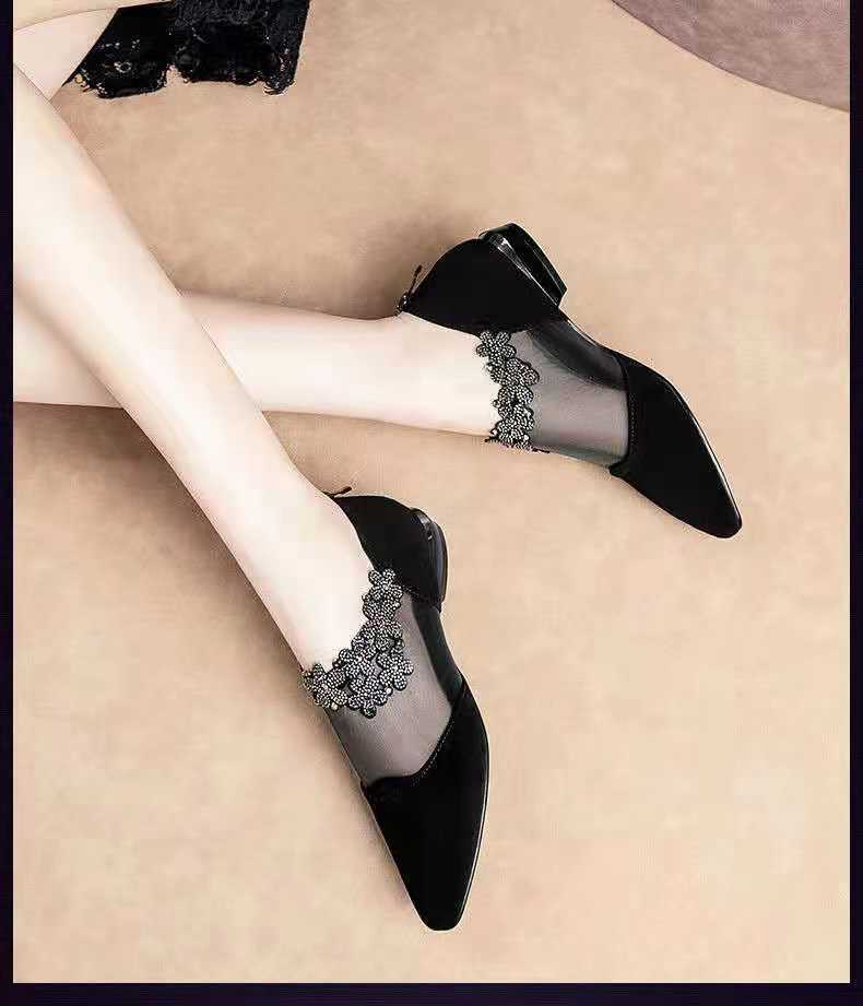 2021 verano nuevo casual moda cómodo talón plano tobillo-cubierto malla transpirable elegante sandalias elegantes de las mujeres