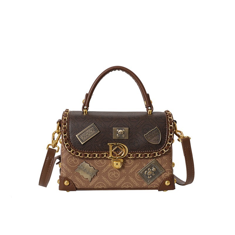 Livestream grensoverschrijdende nieuwe Europese en Amerikaanse retro lichte luxe high-end badge dames crossbody populaire kleine_voghion.com