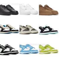 Putian Pure Original Dunk Panda AJ1 Low-Top Lightning Barb Pure White Air Force One универсальные спортивные мужские баскетбольные кроссовки