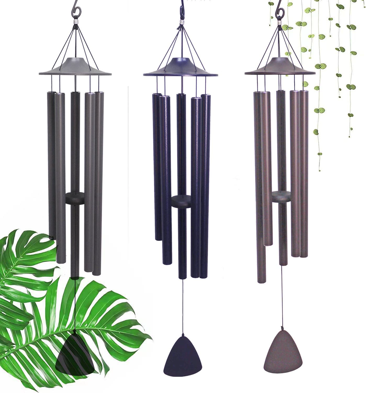 Европа и США взрывы 45-дюймовая дуговая металлическая верхняя крышка и перезвон ветра трансграничные Перезвоны Ветра креативное украшение для дома