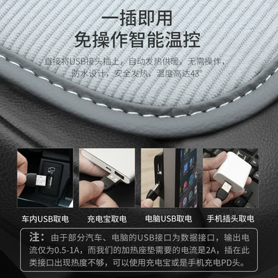 Multi-function pad Neutral Electric Heating Seat Cover