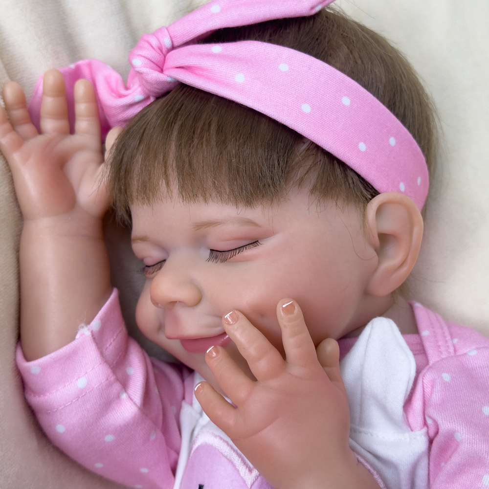 45 mm CM para el hogar suave pesado bebé muñeca de regalo muñeca de niña muñeca de regalo simulación de mariposa