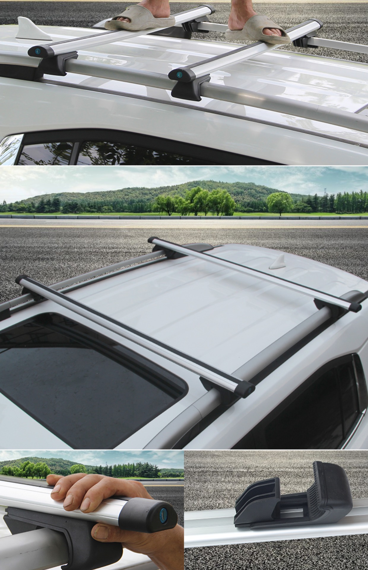 Suitable for Car Roof Luggage Rack Suv Universal Car Travel Frame Shelf Special Luggage Frame Basket Roof Rack