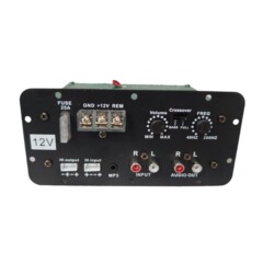 パワーボード12vハイパワー車載サブウーファー部品アンプボード屋外スピーカー部品アンプ400w機能