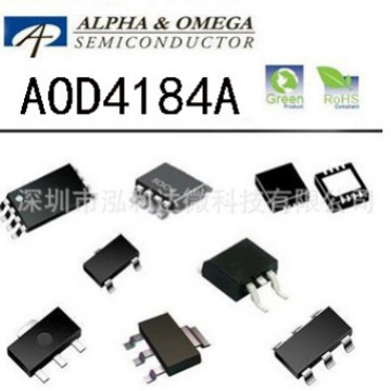 AOS美国万代 AOD4184A TO-252 N沟道 40V 50A 低压贴片MOS管