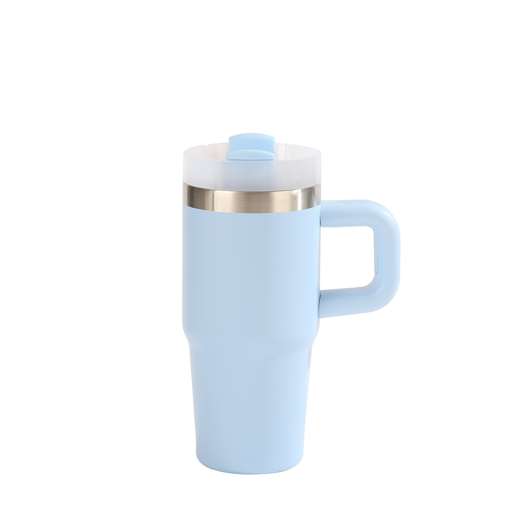 Comercio exterior 304 taza de coche de acero inoxidable taza de mango portátil mini taza de aislamiento creativo taza de coche al aire libre al por mayor