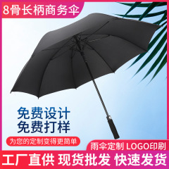 現物傘卸売り大サイズビジネス男ゴルフ傘自動直棒長柄傘印ロゴプレゼント広告傘