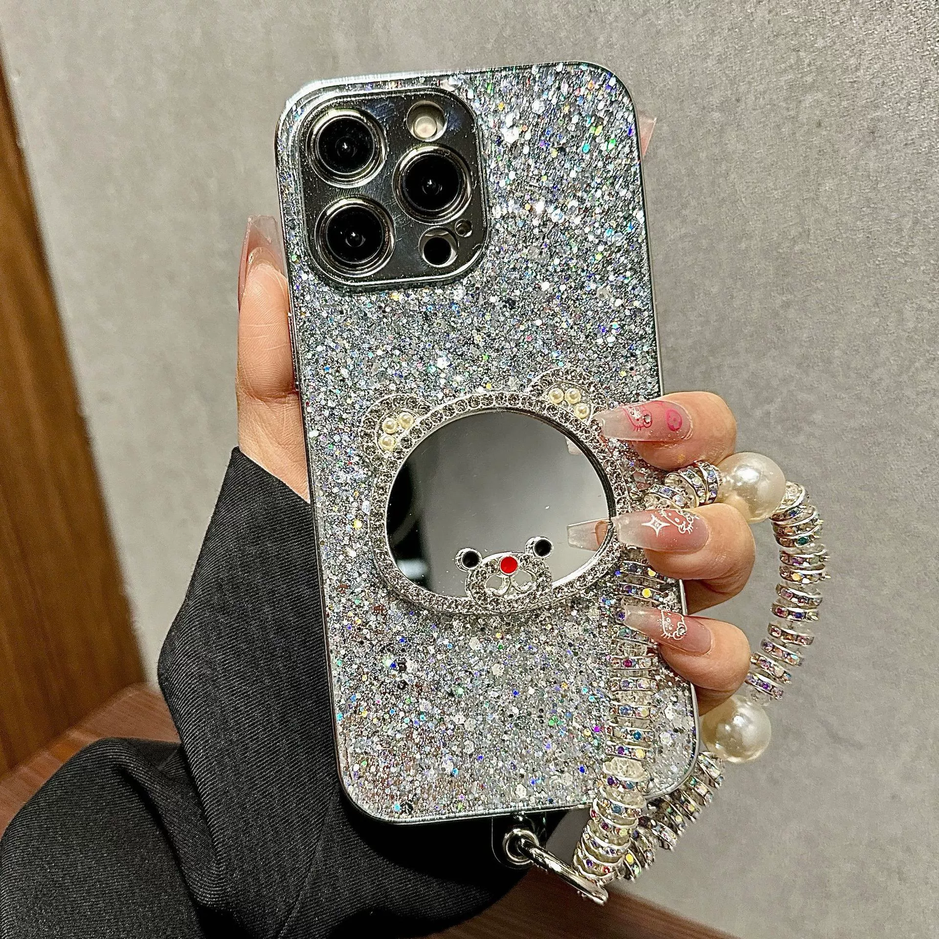 Чехол для телефона, совместимый с Apple/ Honor, Pro 15/15 Pro Max, зеркальный эффект, S20, A5