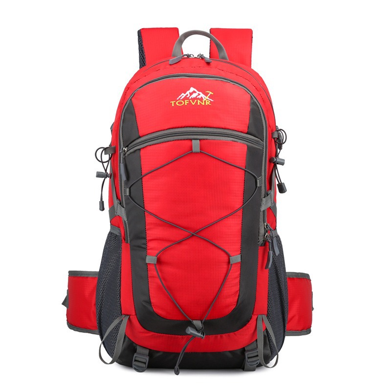 Mochila de senderismo al aire libre de gran capacidad, bolsa deportiva ligera e impermeable de nailon para camping o viaje