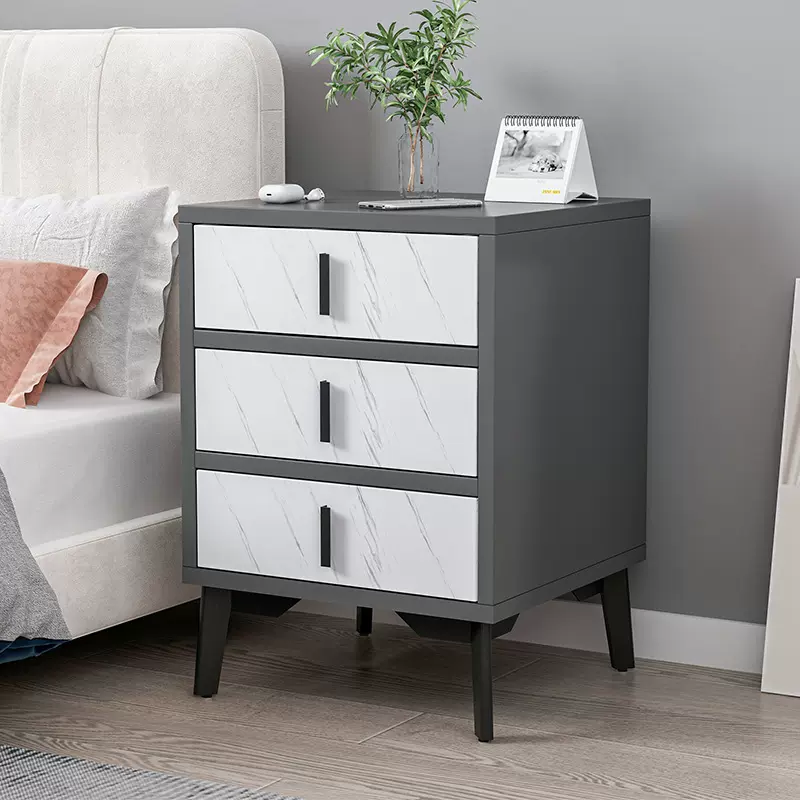 轻奢床头柜置物架简约现代储物柜简易卧室床边柜子迷你小型收纳柜