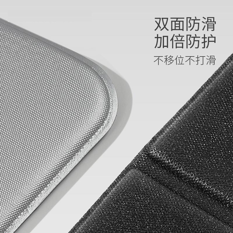 可折叠瑜伽垫专业级男士健身训练垫软8mm便携式锻炼健身垫健身房|undefined