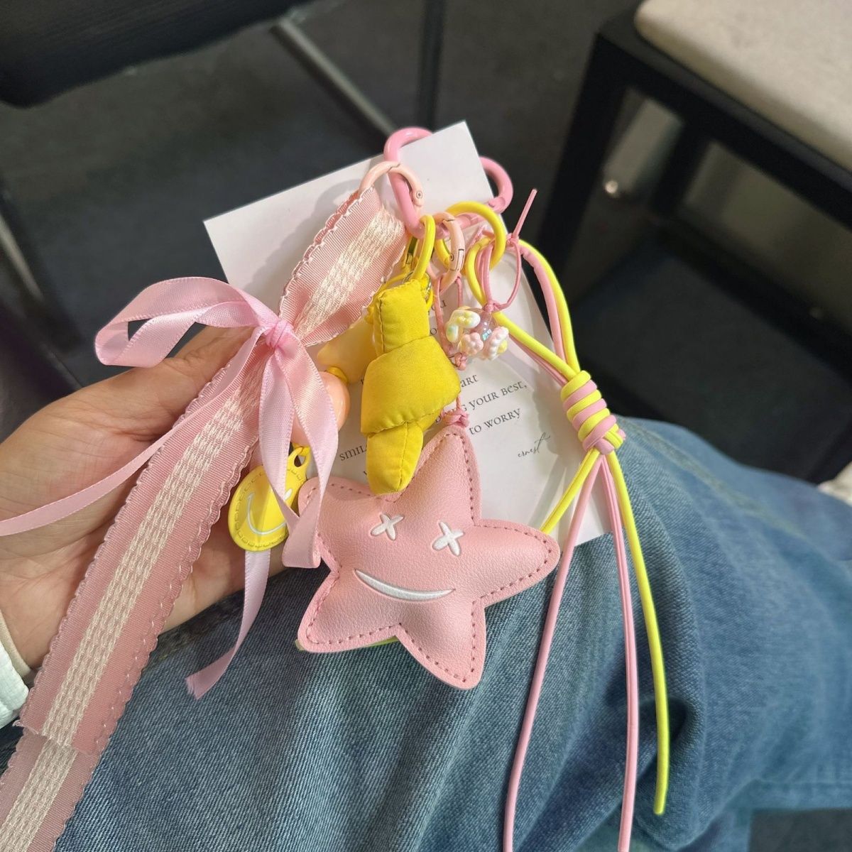 系包包挂件钥匙扣手机链挂绳装饰品挂饰礼物多巴胺高颜值