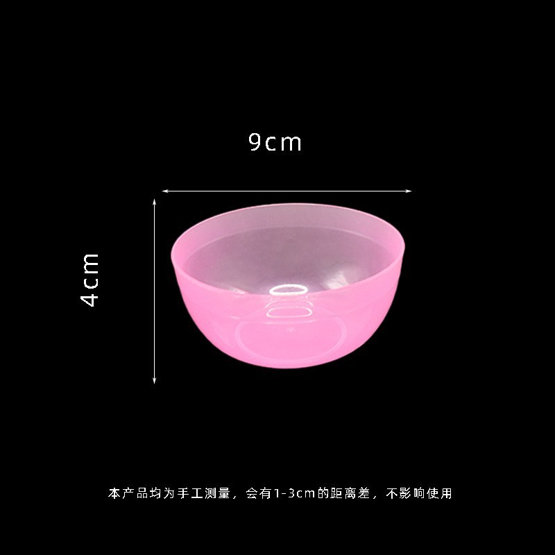 Juego de tazas para mascarillas faciales en stock con varilla medidora y mezcladora, espátula, herramientas para mascarillas de salón de belleza, cosméticos de spa.