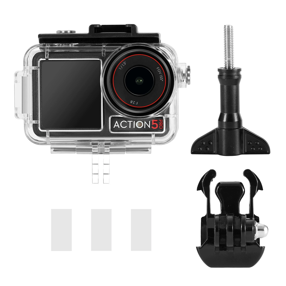 Applicable to DJI OSMO ACTION5 Pro/Action4/3 camera waterproof shell divers waterproof 60 meters