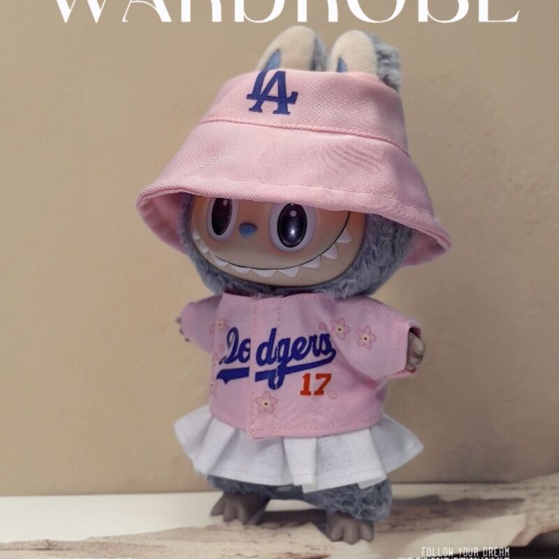 Dropshipping 代发仅衣服】挂件LABUBU公仔娃衣一二代盲盒拉布布|undefined