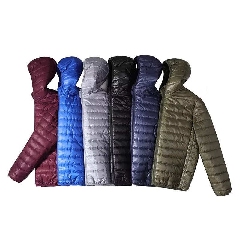 2025 Men's Cotton-Padded Jacket Ribbed Cotton-Padded Jacket Men's Hooded Cotton-Padded Jacket Small Cotton-Padded Jacket Cross-Border Exclusive Cotton-Padded Jacket