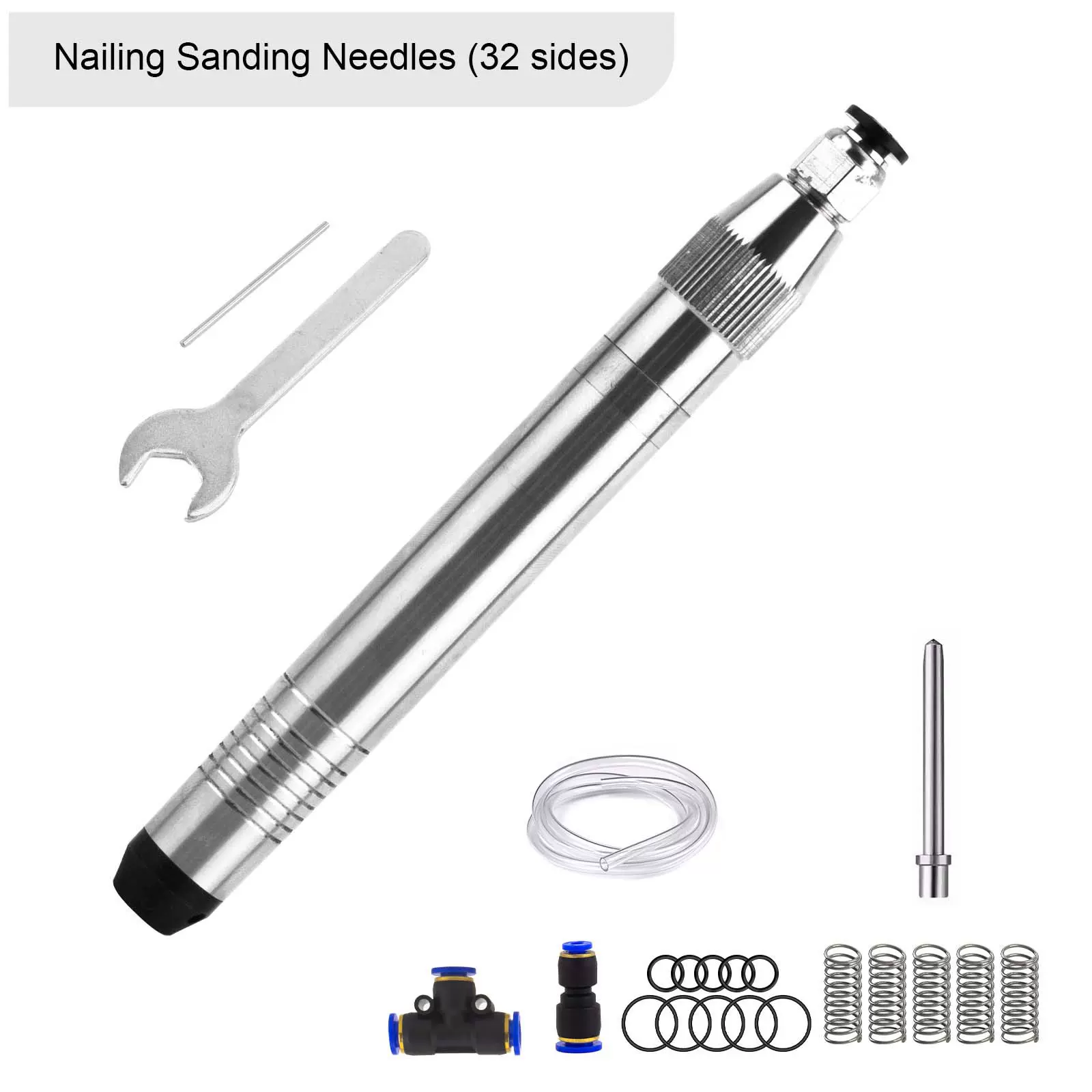 气动钉砂笔打砂针黄金银铜戒指手镯表面钉砂加工打金工具首饰磨砂